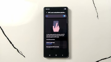 how to change contactless payments default apps on samsung galaxy s25 ultra