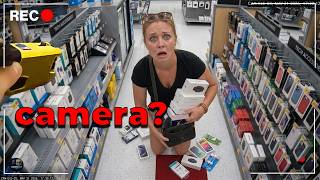 When Cameras Catch Shoplifters Mid Theft