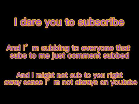 I’m legit subbing