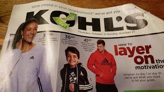 Kohl's HARVEST30 Oct 11-21, 2018 discount code 30% off
