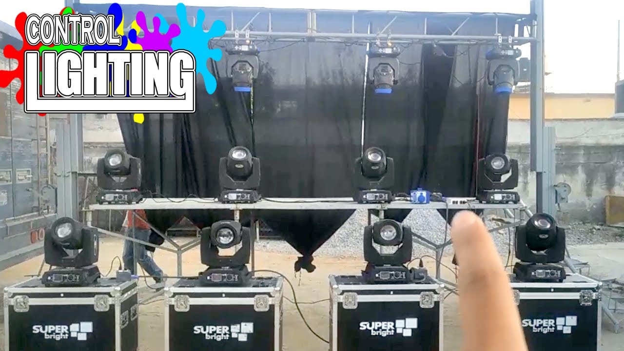 DISTRIBUCION Y MANEJO CORRECTO DE LA ILUMINACION DMX