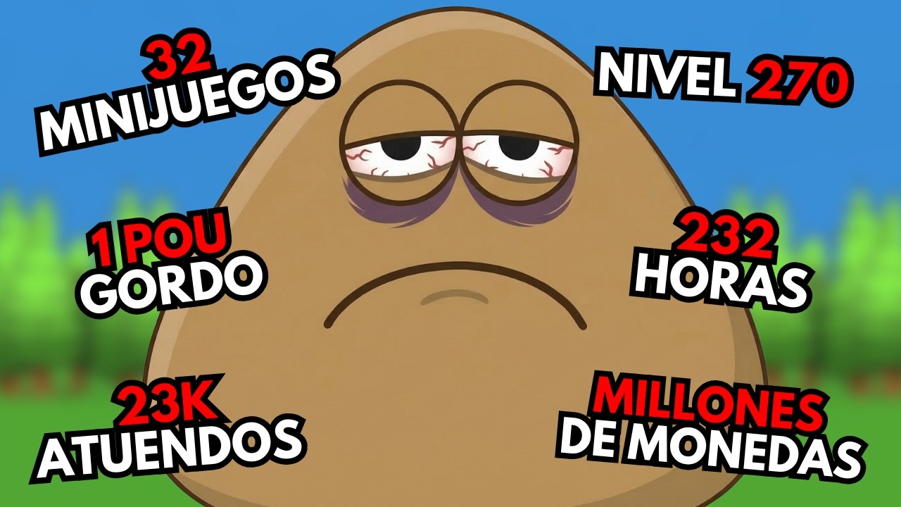 Completé POU al 100%... y me tomó AÑOS 😱