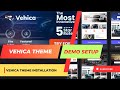 Vehica Theme GPL Demo Installation - Car Dealer &amp; Directory Listing