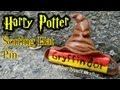 Harry Potter Sorting Hat Pin Polymer Clay Tutorial Collab / Arcilla Polimérica