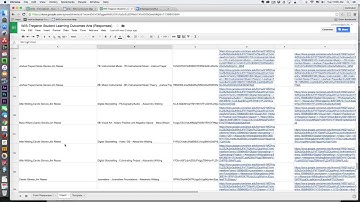 Curriculum Mapping:  Outcomes Pt 2