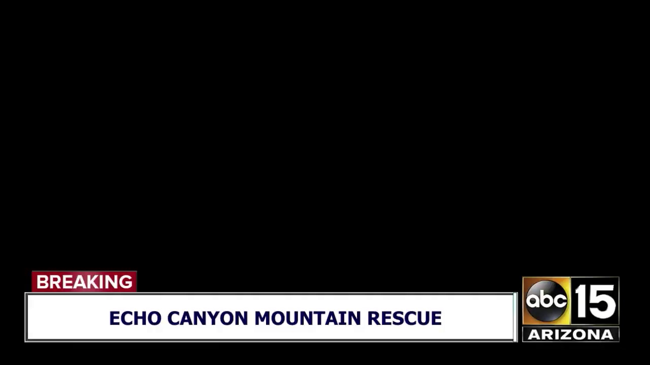 BREAKING: UNCONSCIOUS HIKER! Echo Canyon trailhead mountain rescue