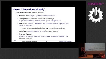 Running Android on the Raspberry Pi Android Pie meets Raspberry Pi
