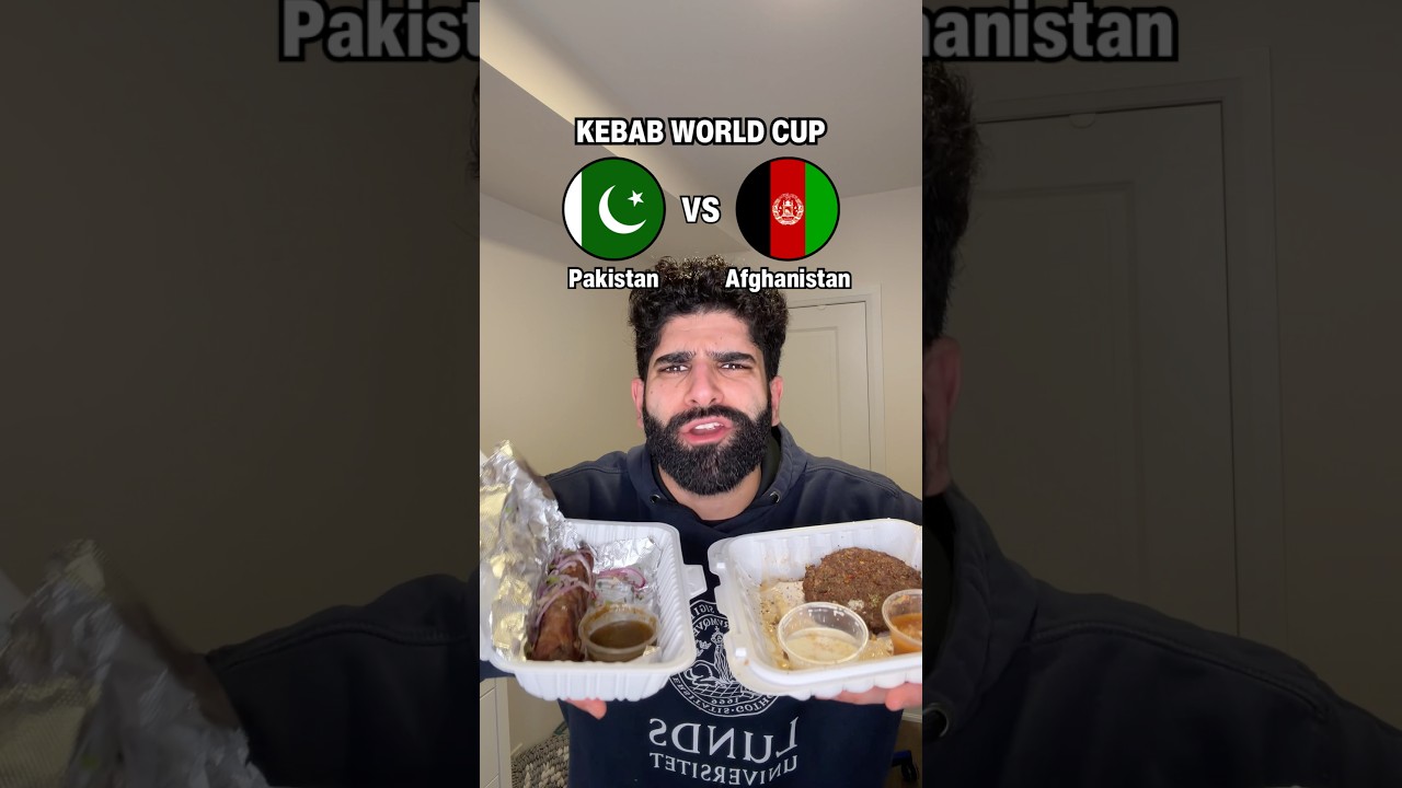 Pakistani kebab vs Afghan kebab