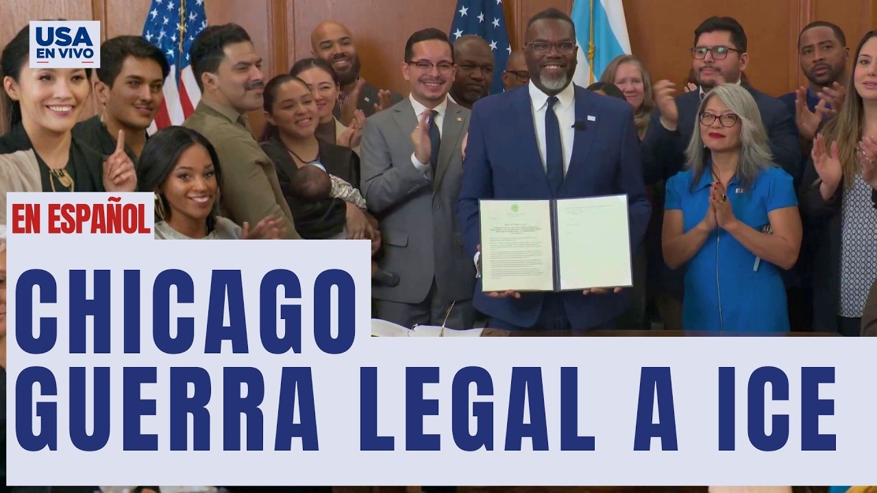Chicago Guerra Legal a ICE: Orden Ejecutiva Obliga Policía a Grabar Abusos ICE | USA EN VIVO 🔴
