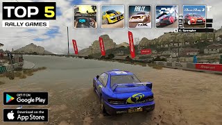 Top 5 Rally Games For Mobile | High Graphics Rally Games For Mobile