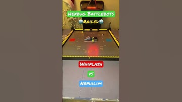 Whiplash vs Nephilim  🤖Railed🤖  Hexbug Battlebots  #hexbugbattlebots #hexbugvideos #battlebots