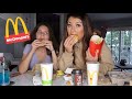 McDonalds Mukbang With My Sister | Eating Show