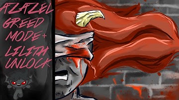 The Binding Of Isaac: Afterbirth Greed Mode Azazel Run + Lilith Unlock