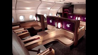 Qatar Airways Airbus A380, First Class report, Bangkok to Doha 4k