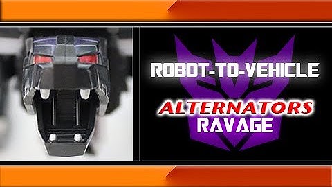 Robot-To-Vehicle - "Alternators" Ravage