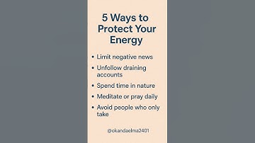 Thumbnail of ways to protect your energy #fypシ゚viral #song #music