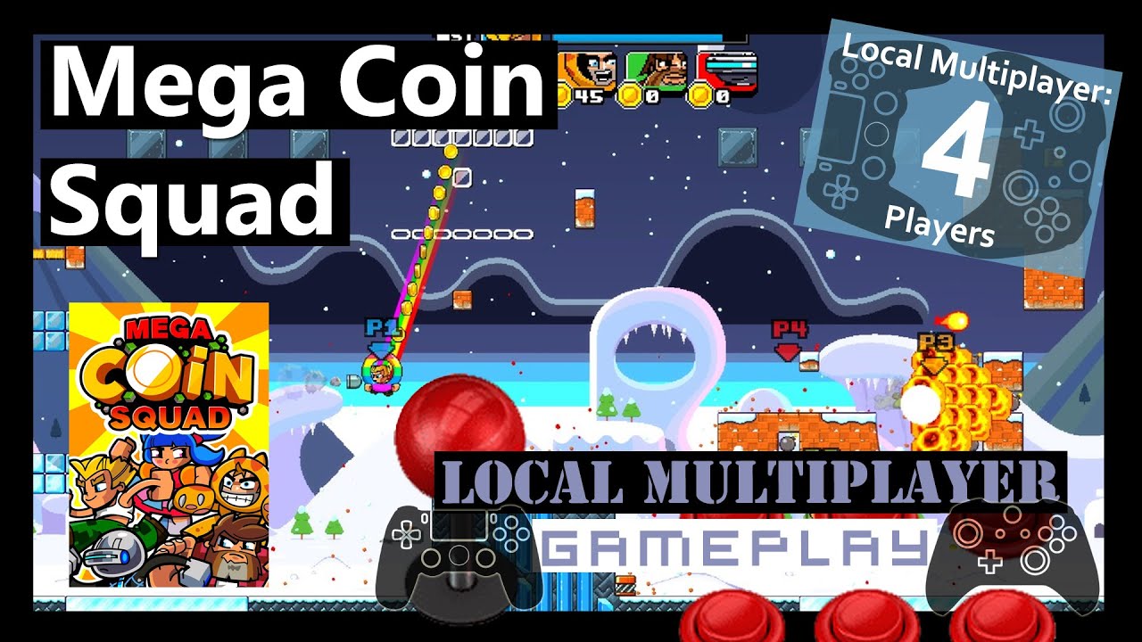 Mega Coin Squad 4 Player Local Multiplayer Xbox One Gameplay YouTube