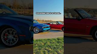 Everyone Is WRONG About Convertibles!? #mustang #foxbody #hellcat #convertible #cartok