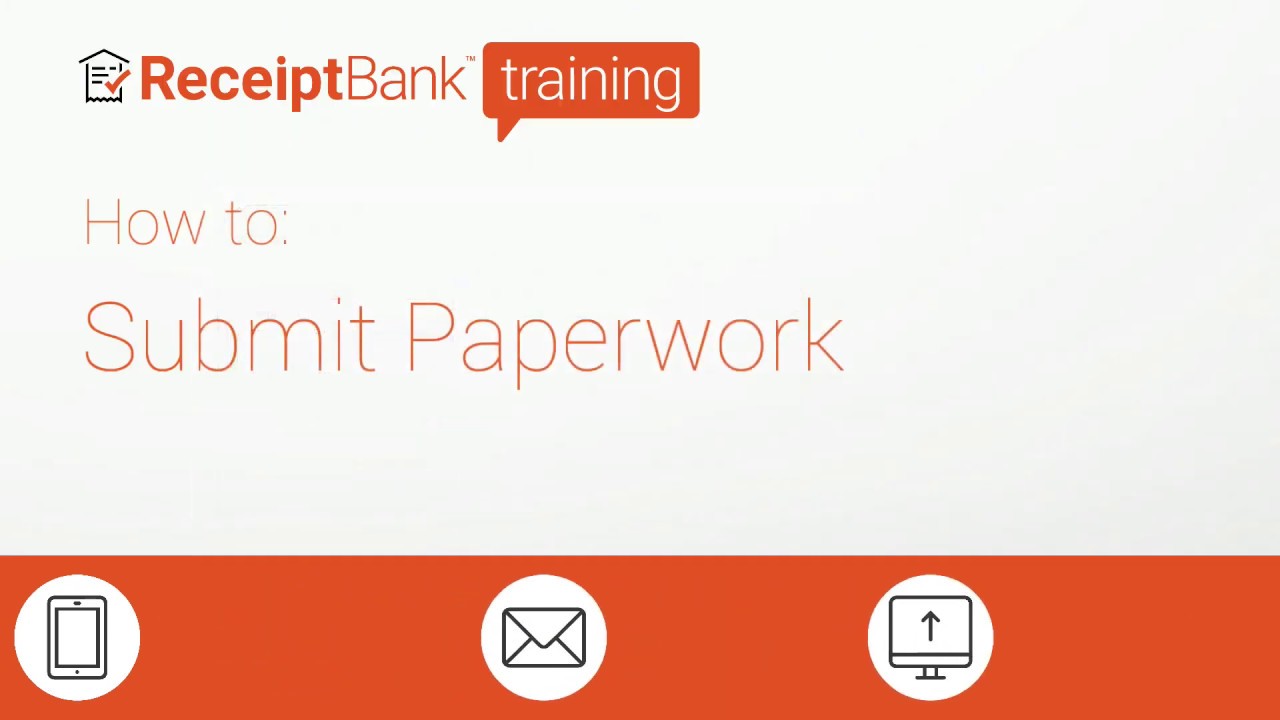 Upload Paperwork to Receipt - YouTube