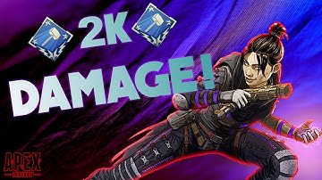 Unlocking 2K Damage Badge With WRAITH! - Apex Legends PS4