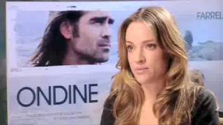 ALICJA BACHLEDA interview for her new film ONDINE and her relationship with COLIN FARRELL