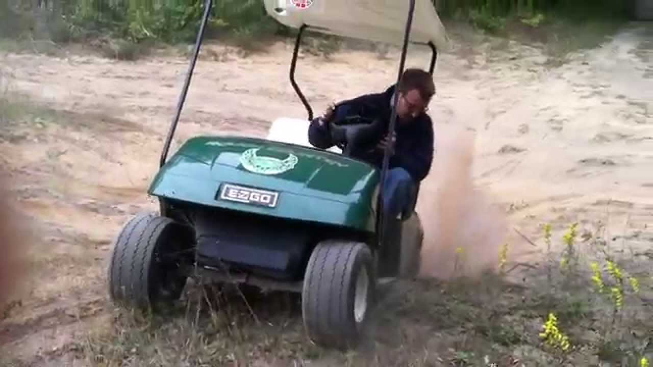 Golf Cart Hill Climb YouTube