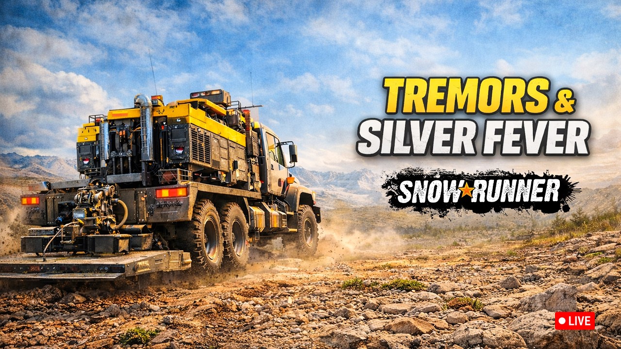Tremors + Silver Fever Checkpoint | Seismic Vibrator | SnowRunner