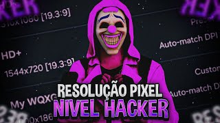 REVELEI !! A Melhor Resolução Pixels FF ATUALIZADA 2026 😦🔥 (100% Capa)