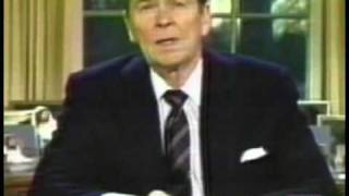 President Ronald Reagan Tribute To The Challenger Astronauts