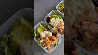 Healthy Salmon Salad Lunch Idea🥗