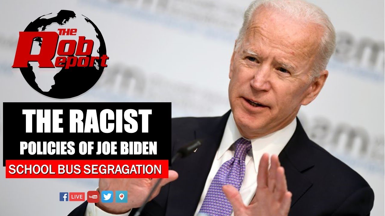 THE RACIST POLICIES OF JOE BIDEN: School Bus Segregation - YouTube