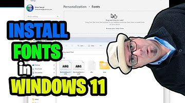 How to Install Fonts in Windows 11