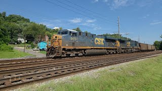 LOADED CSX COAL TRAIN 