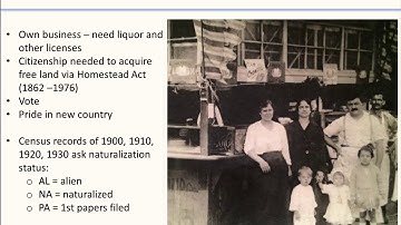 Using U.S. Records to Find Your Immigrant Ancestor