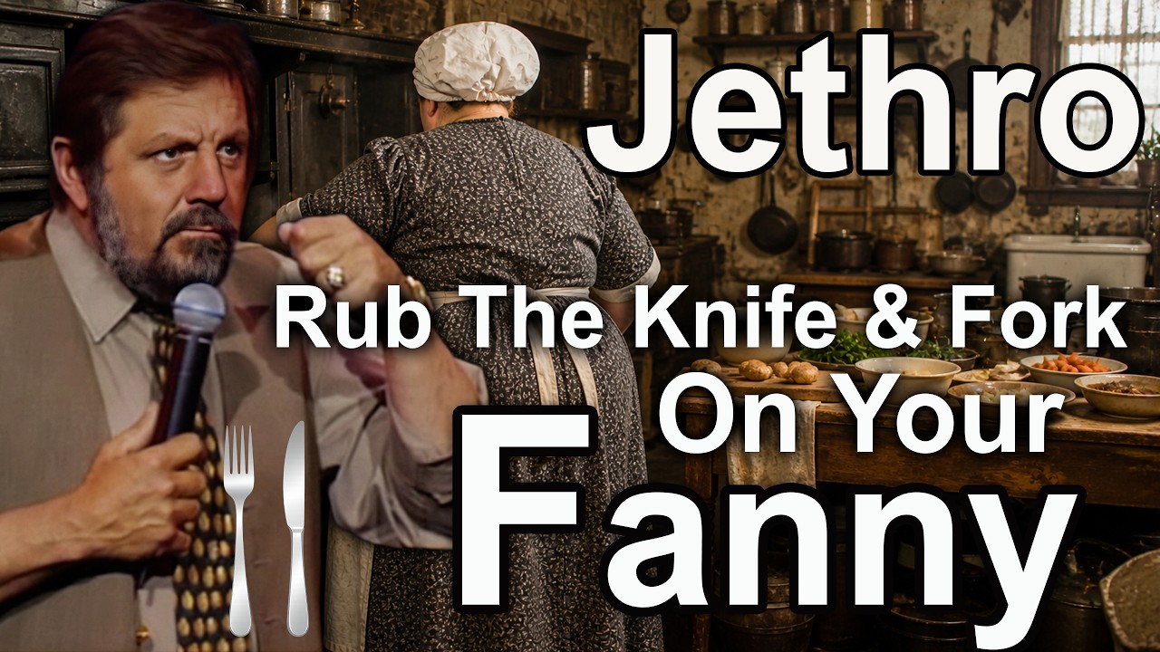 Jethro 🍴Rub The Knife & Fork In Your Fanny🍴Jethro's Wife In The Kitchen..😂Hilarious🤣 Dont Miss Out‼️