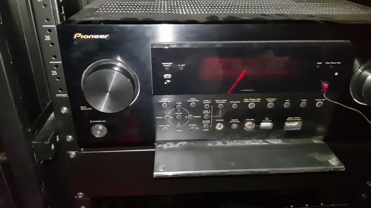 How To Reset Pioneer Sc 72 Receiver Youtube