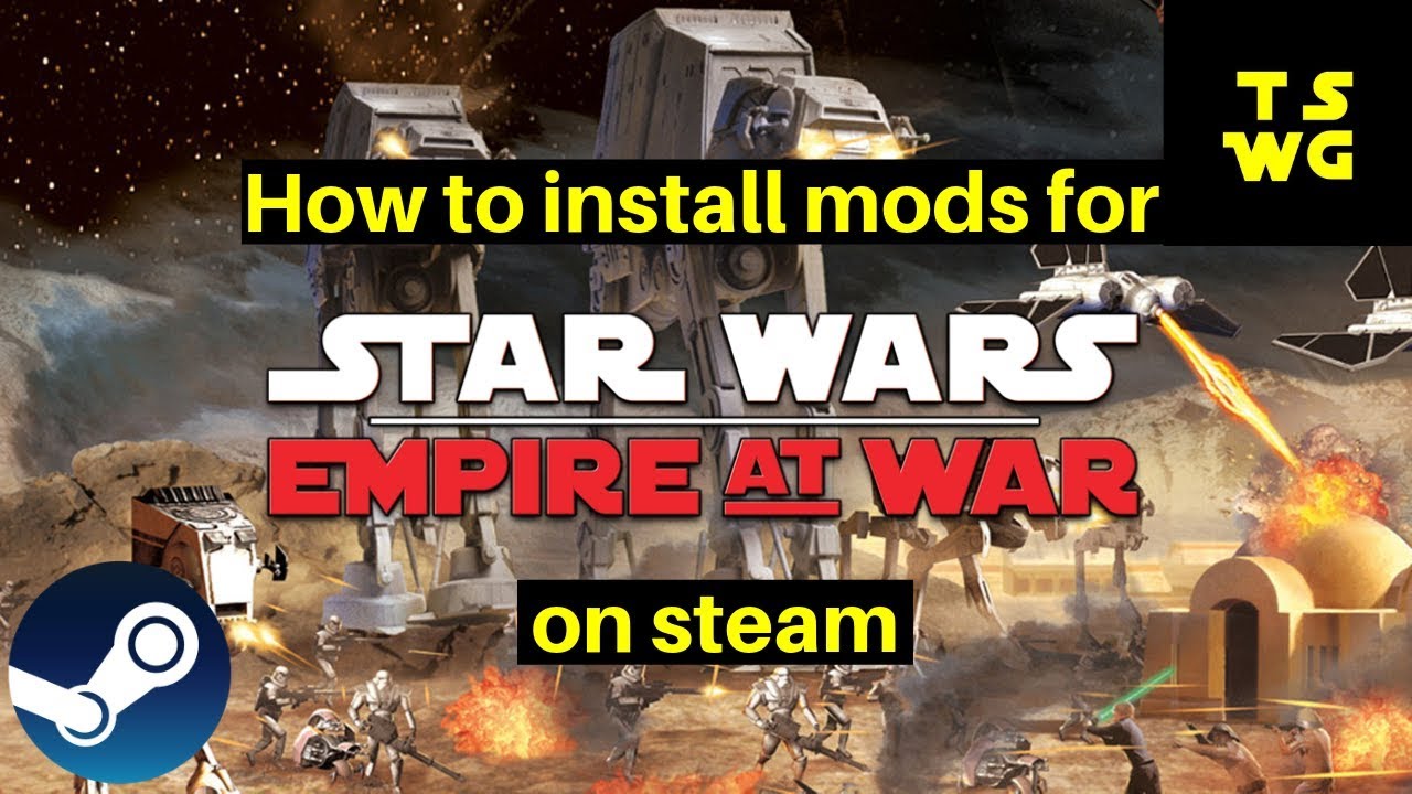 How to install mods for Empire a War on Steam - YouTube