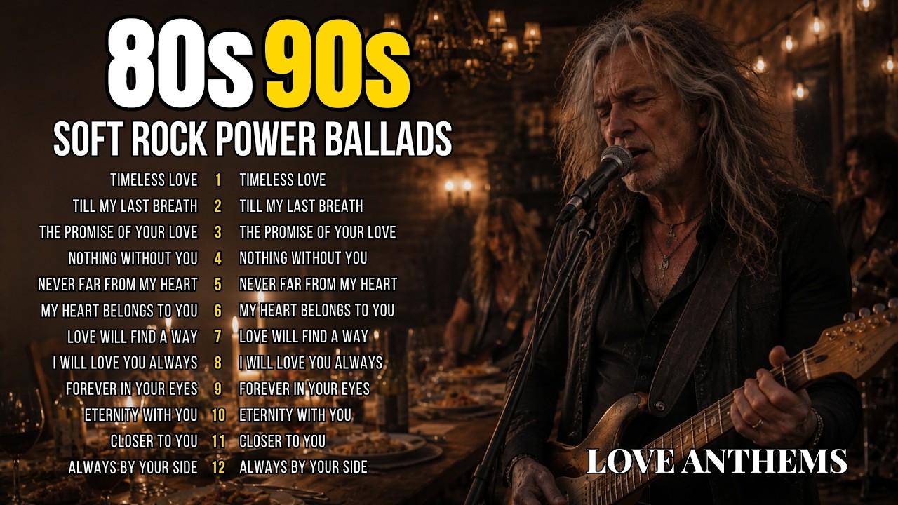 Soft Rock Love Songs 80s 90s 🌙 Late Night Romantic Ballads Nonstop ...