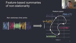 Summarizing non-stationarity in spatio-temporal neural data