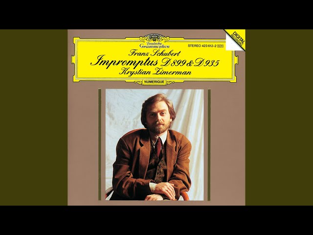 Schubert - Impromptu D.935 n°3 : Krystian Zimerman, piano