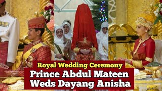 Prince Abdul Mateen Weds Anisha | The Royal Powdering Ceremony | Traditional Royals Wedding