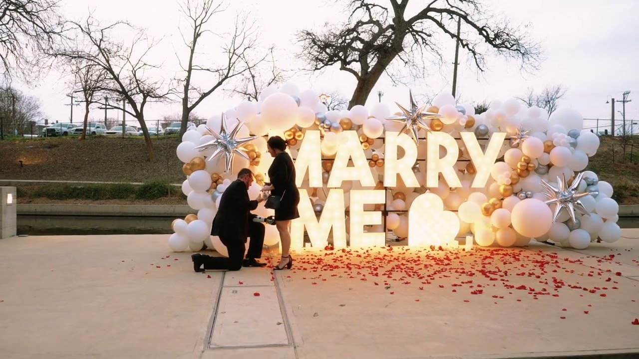 Wedding Proposal At the Pearl Brewery In San Antonio, TX - Ashley And Aaron (She Said YES! ❤️)