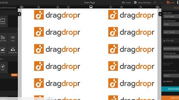 DragDropr - How to create a Web Page