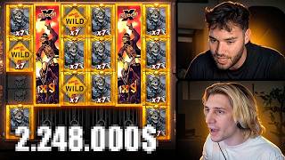 [TOP 10] Biggest Streamer Best Slot Wins #48 | xQc, Adin Ross, Trainwrecks, Cabrzy, Yassuo! screenshot 1