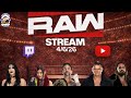 Monday Night Raw 4/6/26 Live Reactions!!!