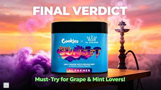 Al Fakher x Cookies Purple Sunset Hookah Flavor Review