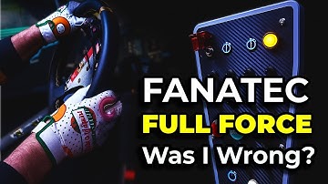 Was I Wrong About Fanatec Full Force? My New iRacing Settings Changed Everything!