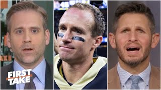 Max isn’t considering Drew Brees a toptier QB of all time | First Take