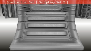Modular Sci Fi-Set Wip 226 Blender 2 75a Sculpting Set 2