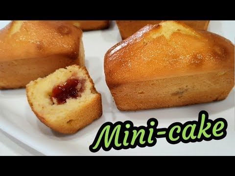 Mini Cake Fourre A La Confiture De Fraise Youtube